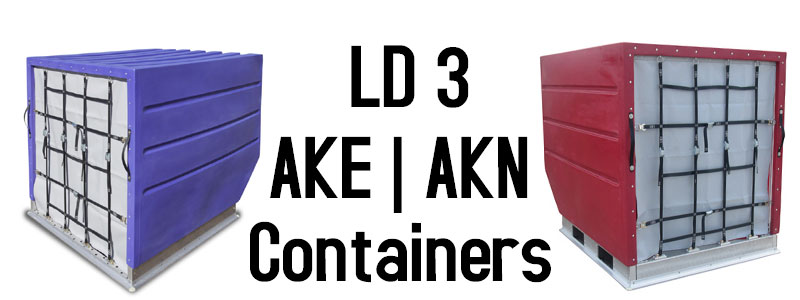 LD 3 Air Cargo Containers, AKE Containers, AKN Containers, LD 3 ULD Containers